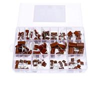 150pcs CBB Polypropylene Film capacitor 10nf-68nf 400v 630v CBB Capacitors Assortment Kit 10nF 22nF 47nF 100nF 220nF 470nF 560nF IDGTTLDF