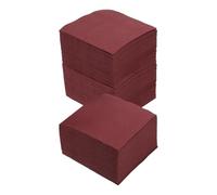 150pcs Disposable Paper Napkins 20x20cm Red for Dining Tables | Elegant Soft Lightweight Design, Suitable for Special Events and Western Restaurants, Single-use Paper