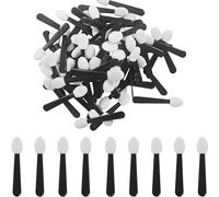 150Pcs Dual Sided Disposable Eyeshadow Sponge Applicators Portable Eyeshadow Applicators for Women Girl