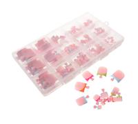 150pcs French Press on Toenails, 15 Sizes Full Cover Plastic Box Set