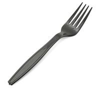 150pcs Heavy Duty Reusable Black Plastic Forks - Strong, Durable & Washable Party Cutlery Ideal for BBQs, Weddings, Birthday Celebrations, Camping, Catering, Christmas, Business Events & Daily Dining