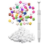 150Pcs Nail Sponges, 1Pc Grabber, Mini Square Sponges, Ombre Nail Brush, Nail Art Tools Sponge Brush, Nail Art Tools