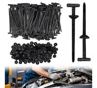 150PCS Nylon Universal Cable Tie Buckle Self-Locking Cable Ties，Heavy-Duty Self-Locking UV-Resistant Multipurpose Plastic Cable Ties Tool for Quick Fastening and Car Daily Repair
