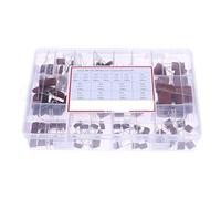 150pcs Polypropylene Film capacitor 10nf-68nf 400v 630v Capacitors Assortment Kit 10nF 22nF 47nF 100nF 220nF 470nF 560nF