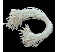 150PCS Price Tag Strings,20cm Metallic Twine String,Green String Twine,Metallic String For Hanging Craft&Card,Nylon String Hang Tags Tag Rope with Snap Lock for Products Clothes Brand Tag Price