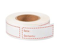 150pcs/roll Kitchen Sticker Refrigerator Freezer Food Storage Date Content Label Thank You Stickers Floral