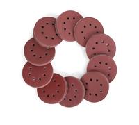 150pcs Sanding Discs, 125mm/5-inch Sandpaper Set, Hook and Loop, 8 Hole