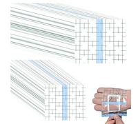 150PCS Second Skin Tattoo Cover Up Aftercare Bandage,Waterproof Dressing for Swimming,Transparent Protective Tattoo Wrap,Adhesive Wound Dressing Film,for Healing and Protection(10 * 10cm+10 * 12cm)