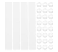 150pcs Self Adhesive Currency Bands White Offset Paper