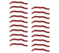 150pcs Silicone Earthworm Fishing Lures Red Worm Bait