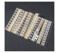 150PCS SMD Tantalum Capacitor Assortment Kit 1uf-220uf A/B Case Tantalum Capacitors Set 1UF 2.2UF 4.7UF 10UF 47UF Capacitors BIANMTSW