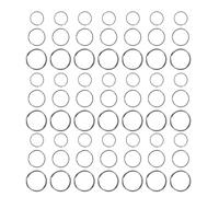 150pcs Stainless Steel Split Key Rings for Keychain Car Diy Crafts Round Connectors 20mm 25mm 30mm Dog Tag Ornaments