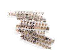 150PCS Tantalum Capacitor SMD Assortment Kit 1uf-220uf A/B Case Tantalum Capacitors Set 1UF 2.2UF 10UF 15Values Capacitors BIANMTSW