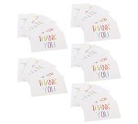 150pcs Thank You Greeting Cards Coated Paper Chic Gift Cards