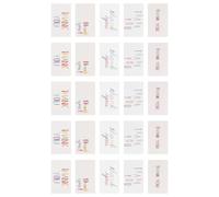 150pcs Thank You Greeting Cards, Coated Paper for Weddings
