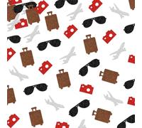 150Pcs Travel Themed Party Decorations, Glitter Bon Voyage Airplane Traveling Confetti for Travel Themed Baby Shower Birthday Wedding Graduation Retirement Party Table Decorations