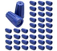 150PCS Waterproof Wire Nuts 12AWG-22AWG Blue Electrical Connectors,Outdoor Wire Connectors,Silicone Wire Nuts,Installation in Wet Places