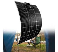 150W/200W 36V Super Flexible Monocrystalline Solar Panel for Off- Grid systems Motorhome, RV, Caravan, Camper, Boats, Roofs, Uneven Surfaces(200W)
