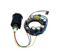 150W 3 Phase Brushless Motor AC 220V 230V 100000RPM Speed Aluminum Impeller Ducted Fan Compatible With Hair Dryer Engine Suitable For Various Applications(Motor and Driver)