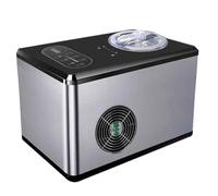 150W Commercial Ice Cream Maker, 1.5L Stainless Steel Machine with Detachable Paddle, LCD Display & 3 Modes for Sorbet, Milkshake & Yogurt