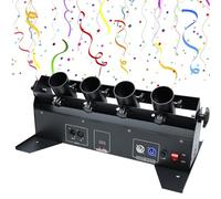 150W Confetti Machine,DMX/Remote Control Digital Confetti Cannon, Confetti Shooter for DJ Party Nightclub Wedding Stage Concert Event Show Christmas