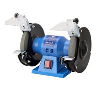 150W Electric Bench Grinder WORKTOP Dual Wheel Metal Sander Polisher 150mm DISC