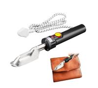 150W Electric Mini Iron For Leather Crafts, 50-350℃ Adjustable Temperature, Quilting Small For Repair, Shoes, Bags & Crease Removal, Wrinkle Removing Too Digital Display(Knob)