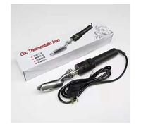 150W Electric Mini Iron For Leather Crafts, 50-350℃ Adjustable Temperature, Quilting Small For Repair, Shoes, Bags & Crease Removal, Wrinkle Removing Too Digital Display(Digital display)