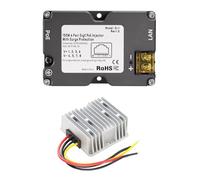 150W GigE PoE Injector High Power DC Boost Converter for Dish V2 Internet Kit with ABS ESD Safety Aluminum Alloy Construction