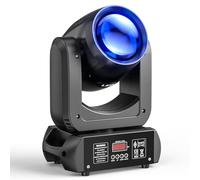 150W Moving Head LED Diso Lights Spot Beam GOBO 18 Prism Dj Disco Stage Party Wash Light for Wedding Light Show Bar Club Christmas