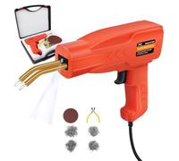 150W Plastic Welding Kit with 800PCS Hot Staples, Corded Plastic Welder with 2 Plastic Welding Rods, Plastic Welder Repair Kit Portable Welding Kit with Carry Case for Car Bumper Repair