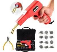 150W Plastic Welding Machine Car Bumper Repair Kit, 800Pcs Hot Staples Welding Repairing Machine, Plastic Welding Repair Kit for Car Parts/Kayak/Canoe,Plier,Flat/Outside Inside Corner/Wave Staples