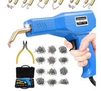 150W Plastic Welding Machine, Welder Gun Repair with 800PCS Hot Stapler, Car Bumper Repair Kit, Plastic Welding Body Crack Repair Tool