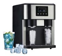 150W Portable Ice Maker, 16 Cubes in 6 Mins, 18kg/24h, Fast Cooling for Home/Party/Office/RV