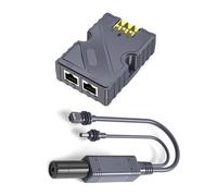 150W Power Over Ethernet Injectors Splitter Injectors 150W GigE Passive Power Over Ethernet Networking Adapter For Dishy Accessories Home Networking Solution