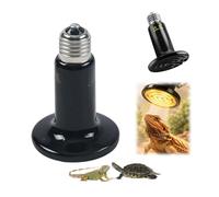 150W Reptile Heat Lamp, Ceramic Heat Emitter, E27 Night Heats Lamp Bulbs, Reptile Terrarium HeatLamp Tank Heats Bulb for Turtle Bearded Dragon Gecko Lizard Snake Chicken
