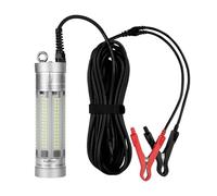 150W Underwater Fishing Lights, 20900 Lumens Super Bright Submersible Night Lure Bait Finder Attractor IP68 Waterproof Lamp for Dock Boats Kayak (Green Light)