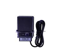 150W Watt AC to 12V Volt LED & Halogen -120V Volt Low Voltage Landscape Lighting Indoor/Outdoor Weatherproof Transformer Electric Power Pack with Photocell Sensor - Black Case