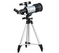 150X Telescope for Kids Astronomy Beginners Adults, 70mm HD Refractor Telescope with Tripod, for Bird Watching Hiking Concert Travelling