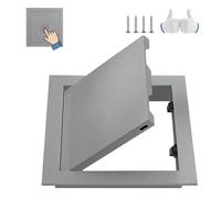 150x150 mm Inspection Hatch for Ceiling, Magnetic Push to Open Access Panel for Plasterboard, Paintable Flush Fit Wall Cover, Electrical Fuse Box Access Door for Plumbing(Gray,200x350mm)