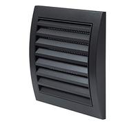 150x150mm / 6x6 inch Air Vent Cover - Ventilation Grille with Flyscreen - ABS Plastic Anthracite