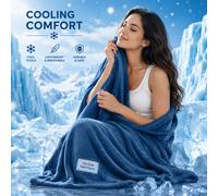 (150x200cm (Double)-Teal) Light Weight Blankets 310 GSM Faux Fur Fleece Blanket Summer Blanket Double Size 150x200cm
