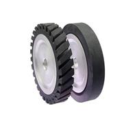 150x25x20mm Rubber Contact Wheel for Belt Grinder(Solid Rubber)