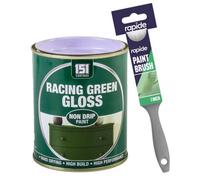 151 1X - Racing Green Gloss Non-Drip Paint 300Ml + Paint Brush