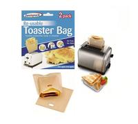 151 2 Reusable Toaster Bags Toastie Toast Pockets