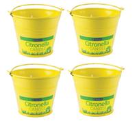 151 4 X Chatsworth Citronella Bucket Candle
