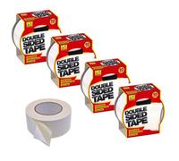 151 4 X Double Sided Tape Heavy Duty Adhesive Tape Multi Purpose 48mm 10M