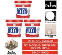 151 All Purpose White Filler 600G Smooth Ready Mixed, Pack Of 3