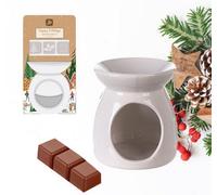 151 Christmas Wax Melts & Burner Set Happy Holidays Gingerbread Scented Wax