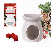 151 Christmas Wax Melts & Burner Set Winter Spice Apple & Cinnamon Scented Wax
